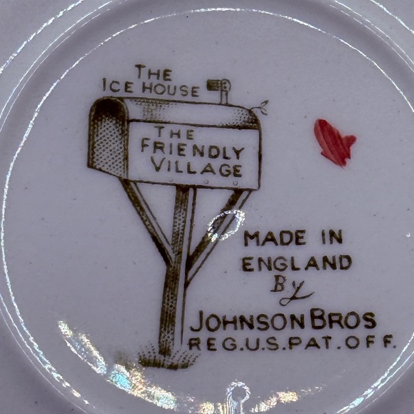 Johnson Brothers Friendly Village, Porcelain Coffee Tea Cup & Saucer - Picture 5 of 6